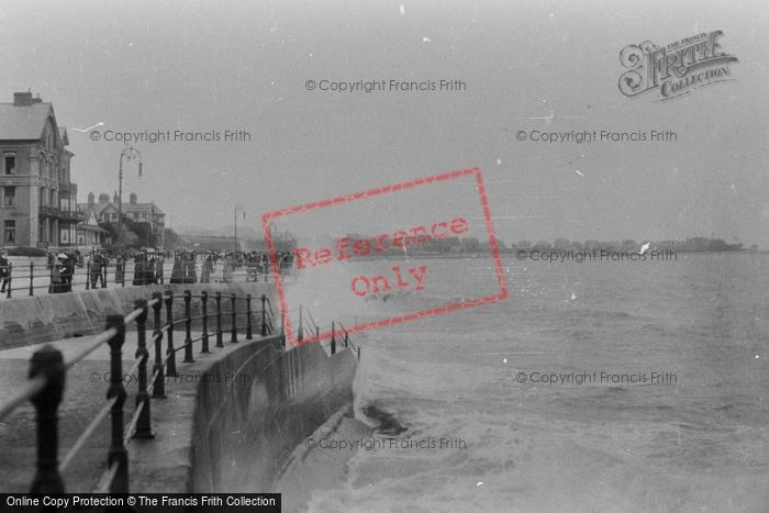 Photo of Colwyn Bay, A Rough Sea 1906