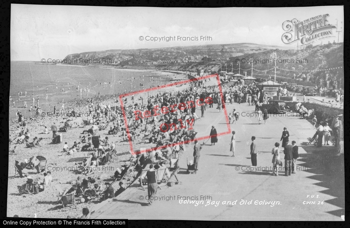 Photo of Colwyn Bay, And Old Colwyn c.1950