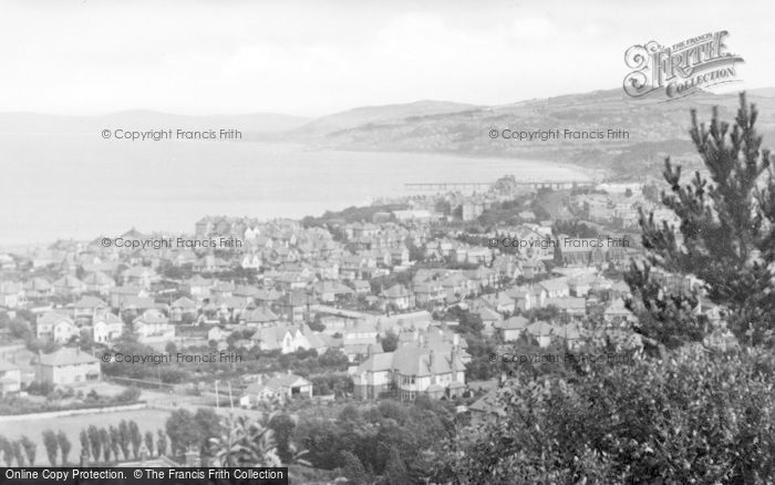Photo of Colwyn Bay, Bay From Bryn Euryn c.1950