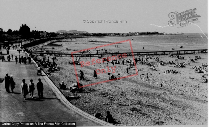 Photo of Colwyn Bay, Beach And Promenade c.1960