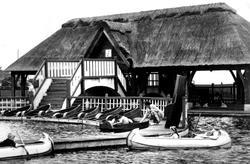 Boating Lake, Eirias Park 1950, Colwyn Bay