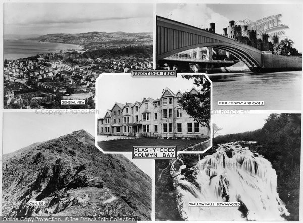 Photo of Colwyn Bay, Composite c.1955