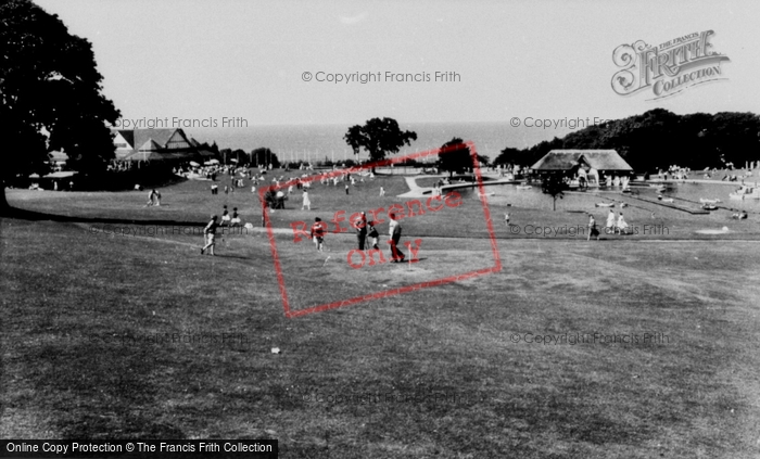 Photo of Colwyn Bay, Eirias Park c.1955