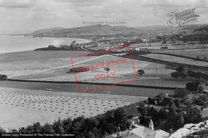 Photo of Colwyn Bay, From Bryn Euryn 1890
