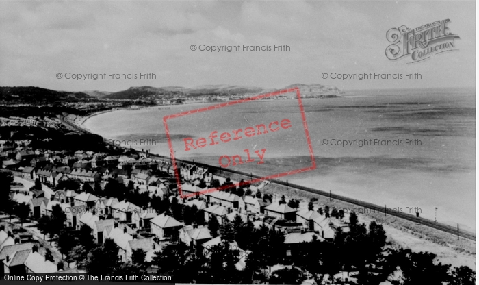 Photo of Colwyn Bay, From Penmaenhead c.1960