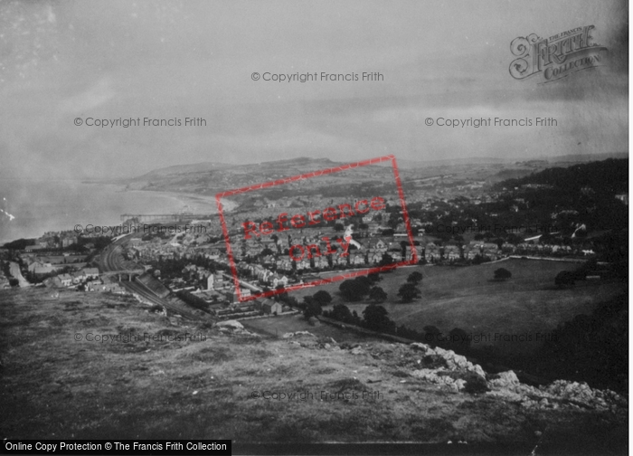 Photo of Colwyn Bay, From The West 1921