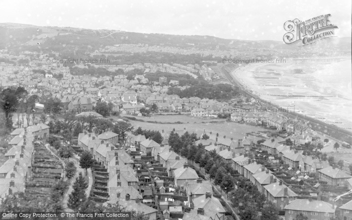 Photo of Colwyn Bay, General View 1950