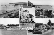 Greetings From Marine Hotel c.1955, Colwyn Bay