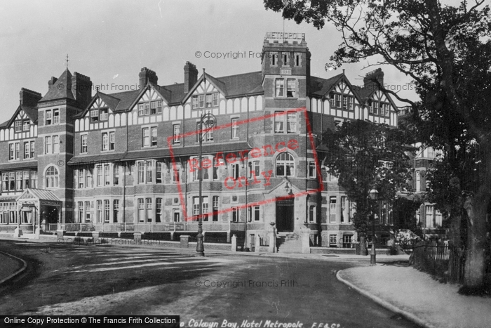 Photo of Colwyn Bay, Hotel Metropole 1900