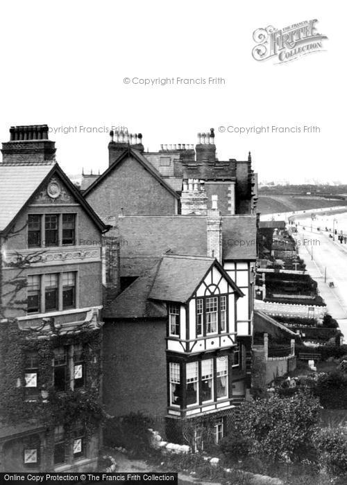 Photo of Colwyn Bay, Houses On West Promenade 1906