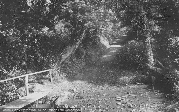 Photo of Colwyn Bay, Nant Y Glyn Footbridge 1898