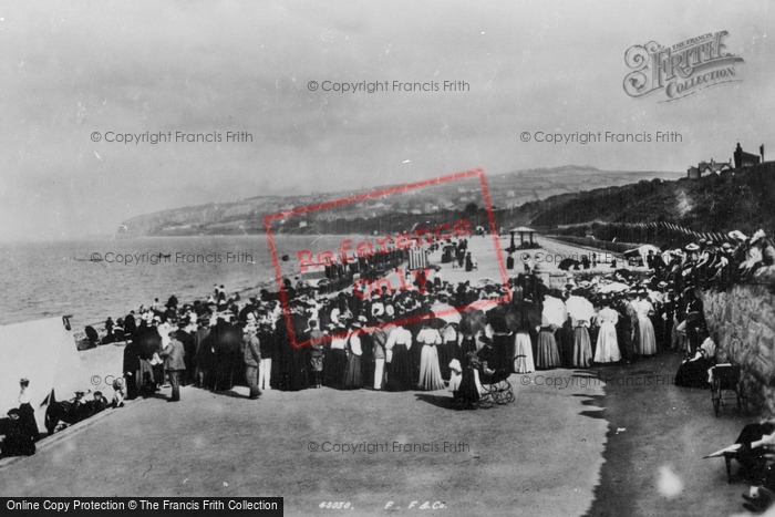 Photo of Colwyn Bay, New Promenade 1897