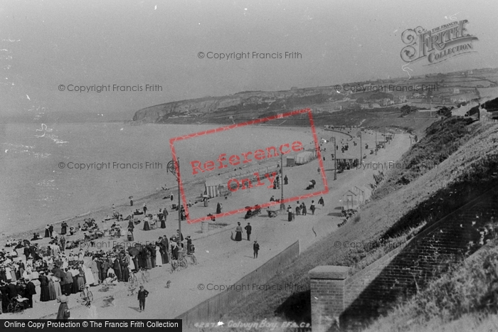 Photo of Colwyn Bay, New Promenade 1898