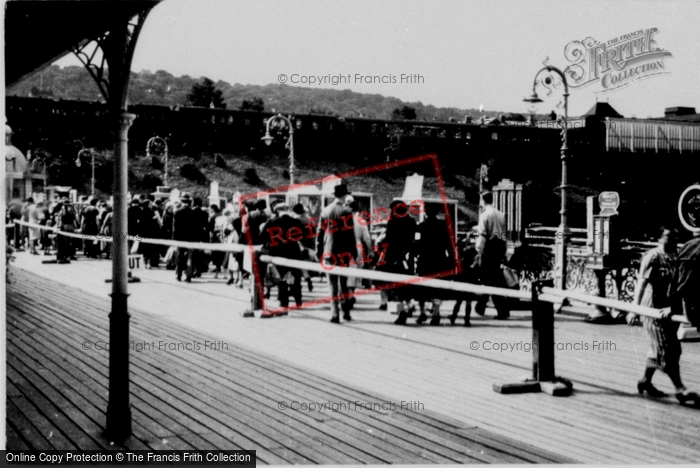 Photo of Colwyn Bay, On The Pier c.1955