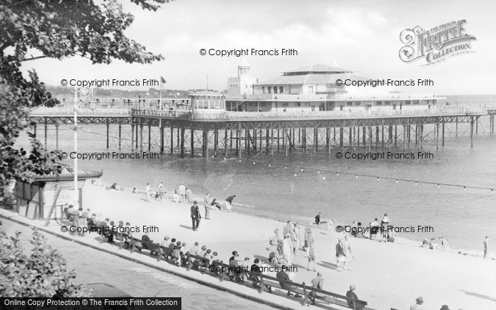 Photo of Colwyn Bay, Pier And Promenade c.1950