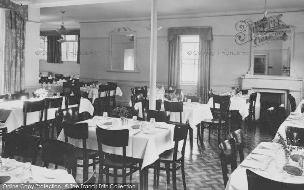 Photo of Colwyn Bay, Plas Y Coed, Dining Room c.1955