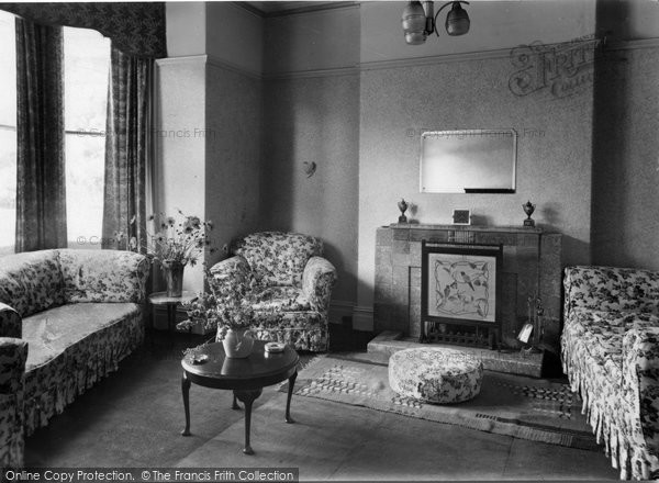 Photo of Colwyn Bay, Plas Y Coed Drawing Room c.1955