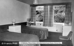 Plas-Y-Coed Methodist Guild Guest House, Bedroom c.1960, Colwyn Bay