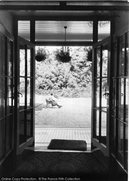 Photo of Colwyn Bay, Plas Y Coed, View From Entrance Hall c.1955