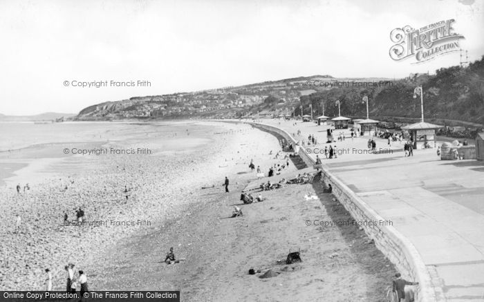 Photo of Colwyn Bay, Promenade And Penmaenhead c.1950