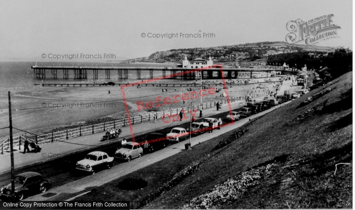 Photo of Colwyn Bay, Promenade And Pier c.1960