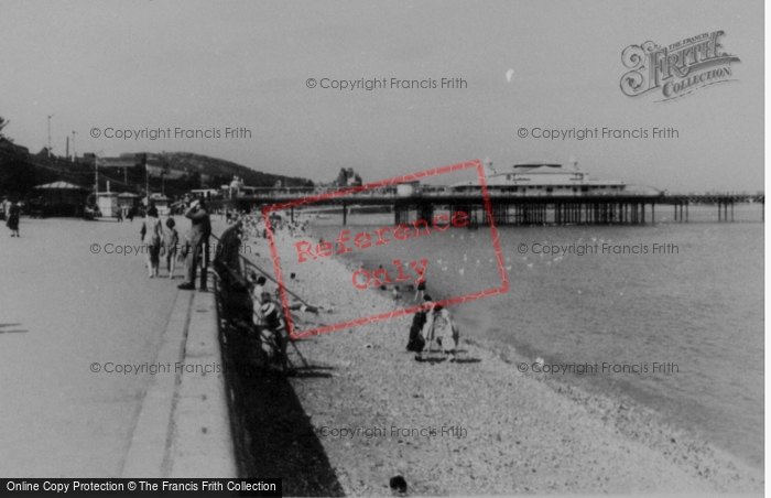 Photo of Colwyn Bay, Promenade c.1955