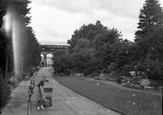 Rock Garden And Viaduct, Eirias Park 1950, Colwyn Bay