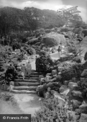 Rock Gardens, Eirias Park c.1950, Colwyn Bay