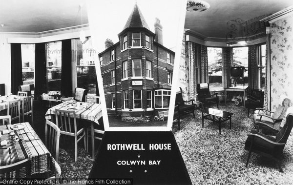 Photo of Colwyn Bay, Rothwell House Composite c.1950