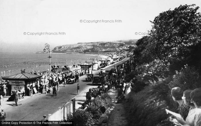 Photo of Colwyn Bay, Slopes And Promenade c.1950
