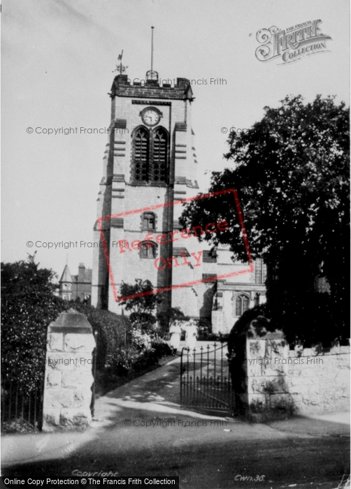Photo of Colwyn Bay, St Paul's Church c.1950