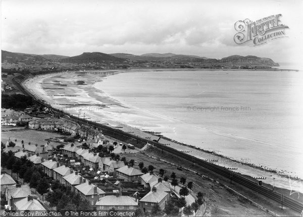 Photo of Colwyn Bay, The Bay And Little Orme 1950