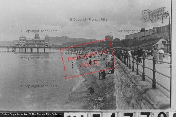 Photo of Colwyn Bay, The Beach And Pier 1906