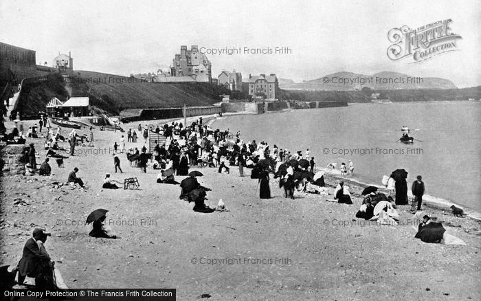 Photo of Colwyn Bay, The Beach c.1895