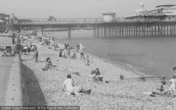 Photo of Colwyn Bay, The Beach c.1950