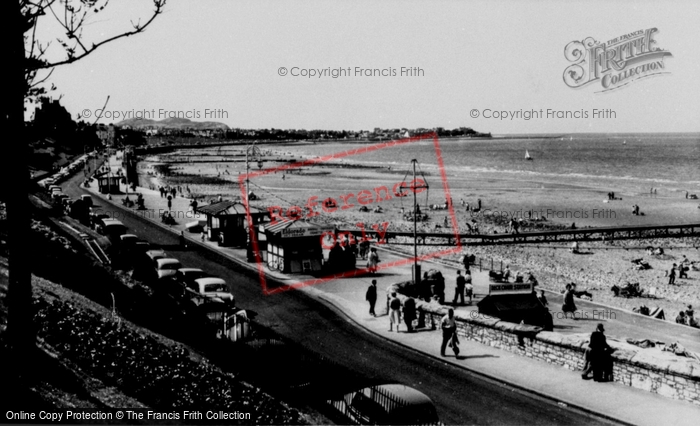 Photo of Colwyn Bay, The Beach c.1960