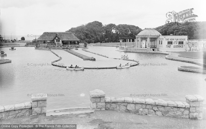 Photo of Colwyn Bay, The Boating Lake, Eirias Park 1950