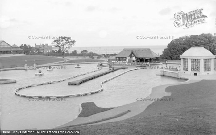 Photo of Colwyn Bay, The Lake And Pavilion, Eirias Park c.1930