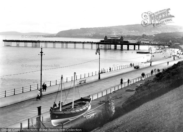 Photo of Colwyn Bay, The Pier And Promenade c.1939
