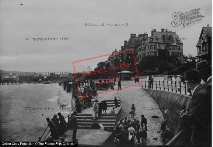 Photo of Colwyn Bay, The Promenade 1921
