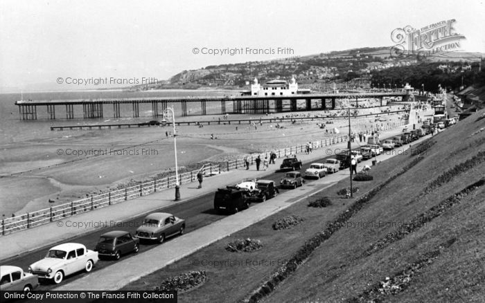 Photo of Colwyn Bay, The Promenade And Pier c.1960