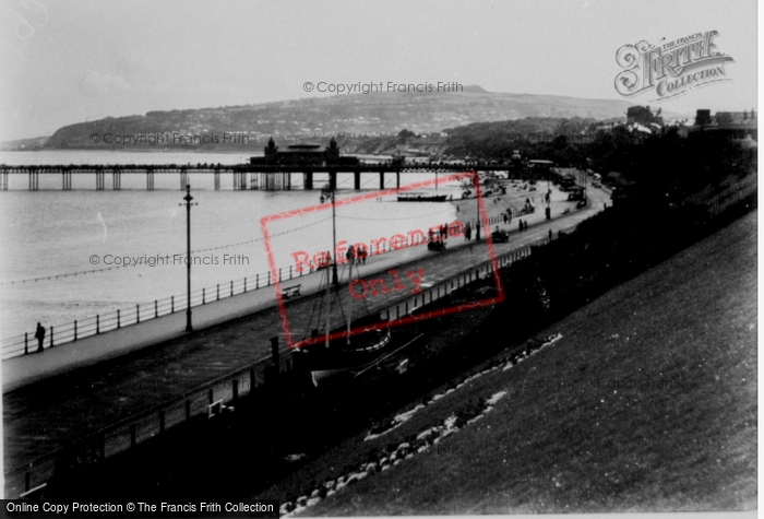 Photo of Colwyn Bay, The Promenade c.1939