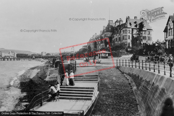 Photo of Colwyn Bay, West Promenade 1906