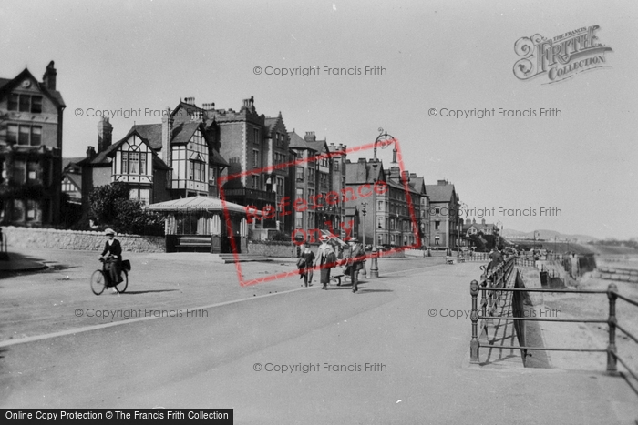 Photo of Colwyn Bay, West Promenade 1906