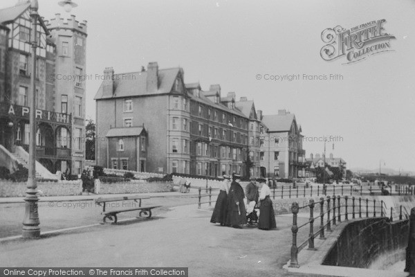 Photo of Colwyn Bay, West Promenade 1906
