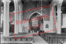 Church Interior 1907, Colyton