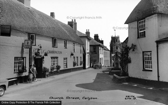 Photo of Colyton, Church Street c.1965