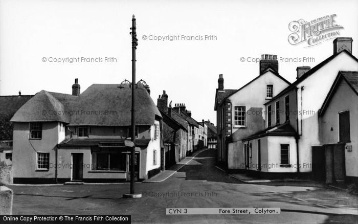 Photo of Colyton, Fore Street c.1955