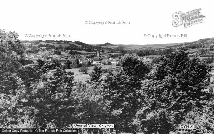 Photo of Colyton, General View c.1965