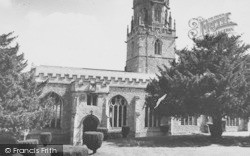 St Andrew's Church c.1965, Colyton